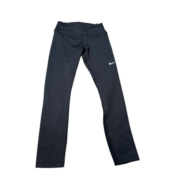 Nike Womens Dri-FIT XS Black Leggings 23" inseam - Picture 1 of 8